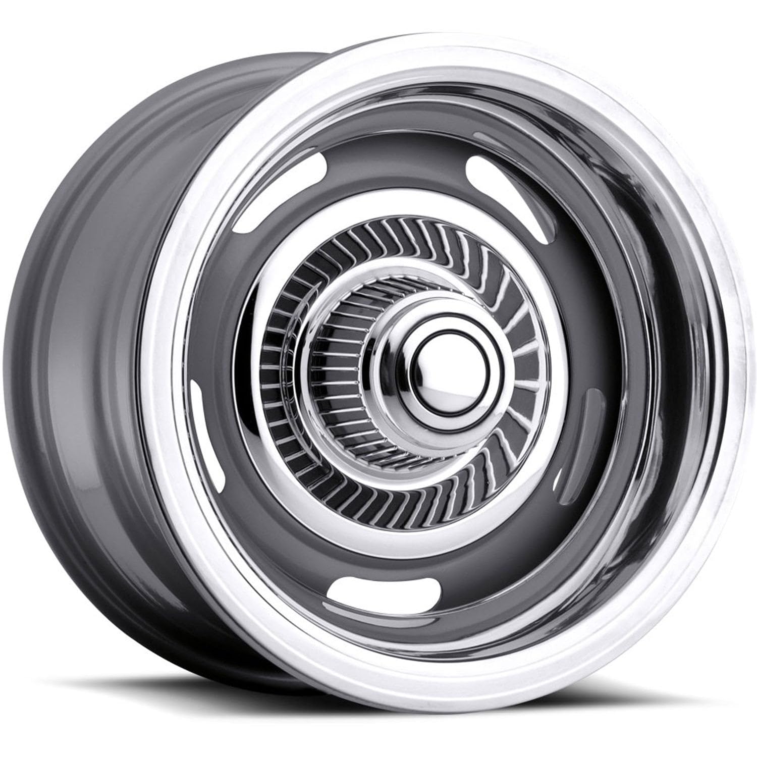 Amazon.com: Vision Rally 55 Silver Wheel (15x6